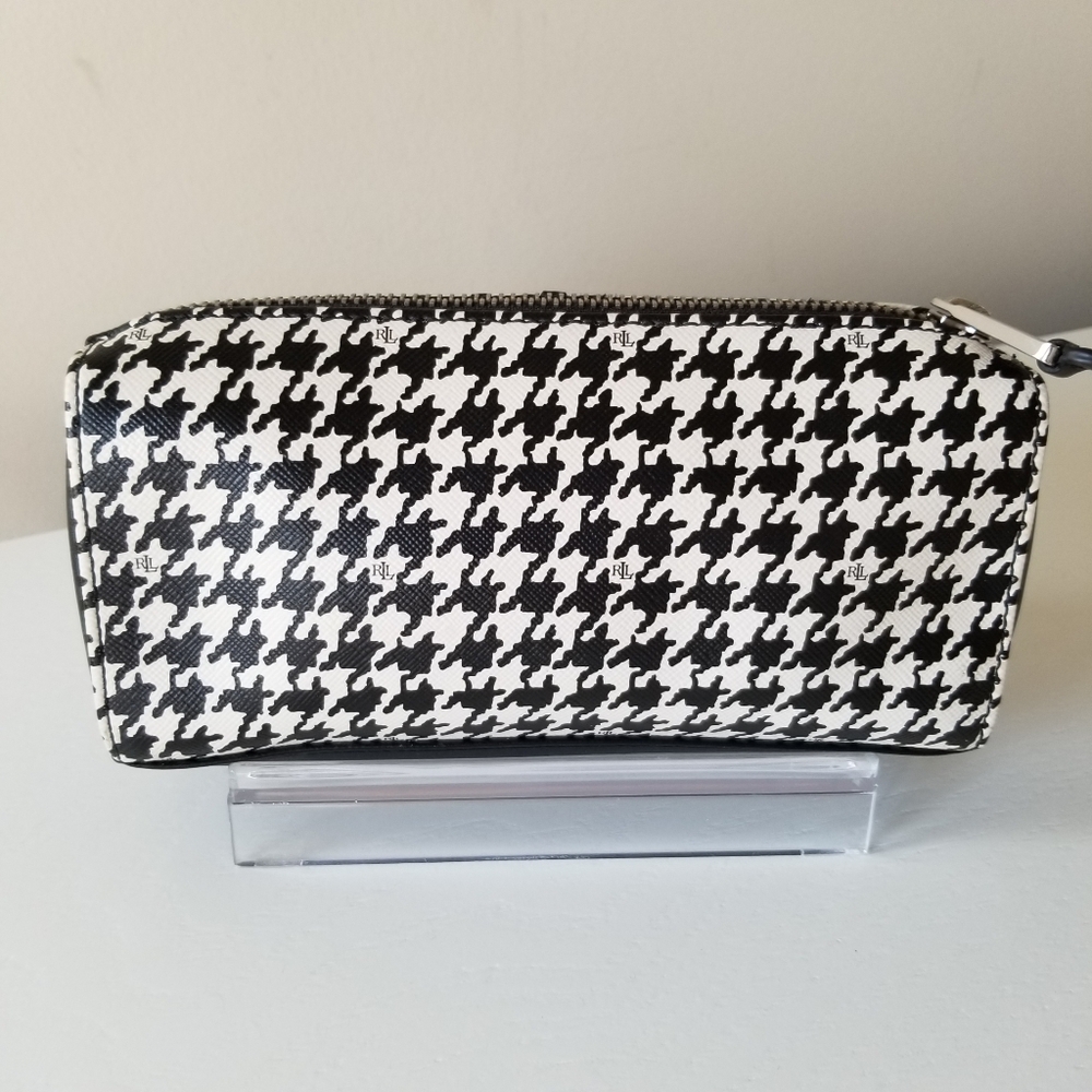 Lauren Ralph Lauren Houndstooth Cosmetic Case - Picture 3 of 10